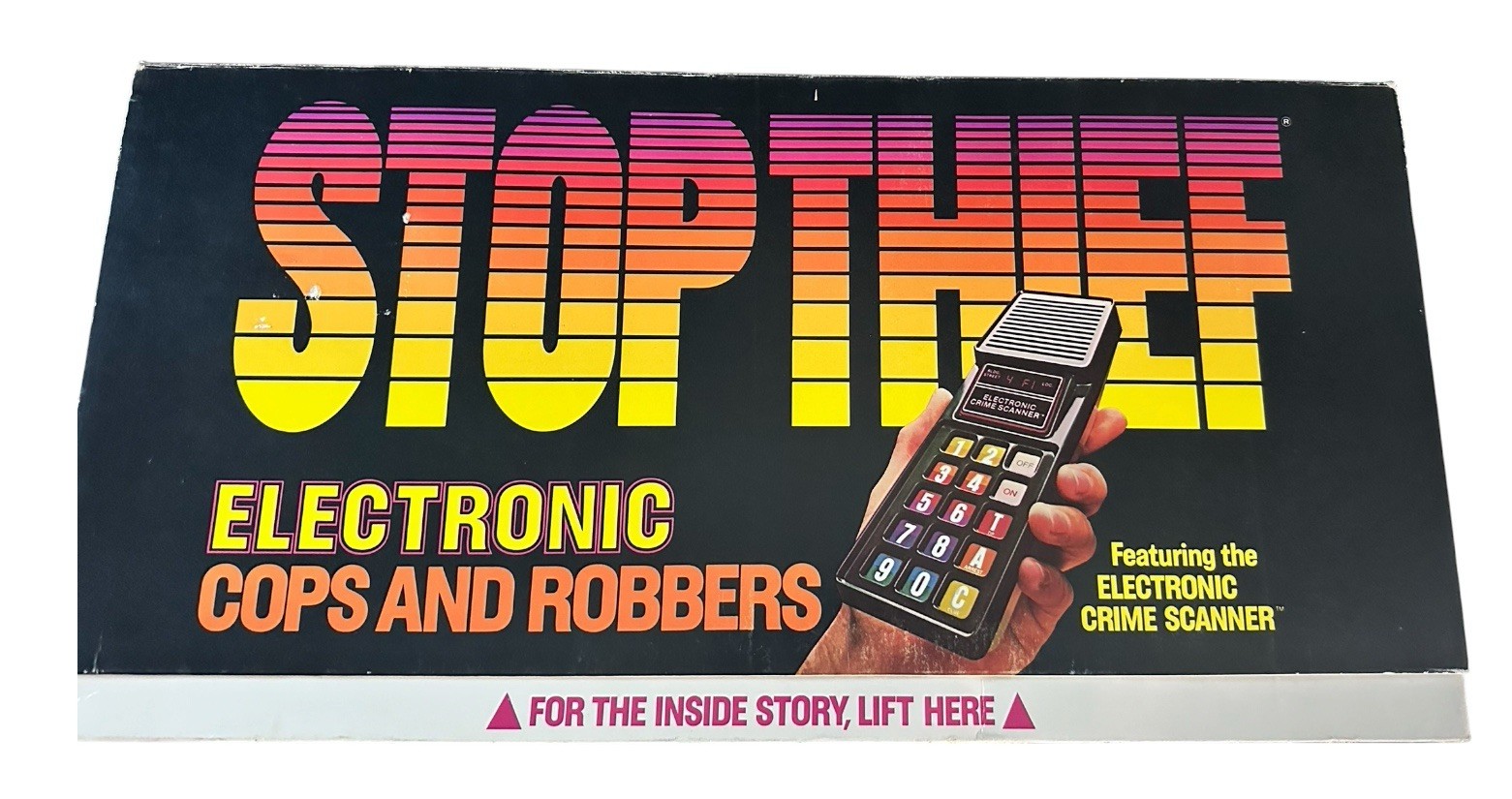 1979 Stop Thief Board Game Electronic Cops and Robbers Parker Brothers