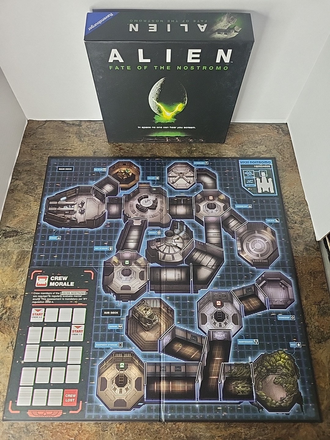 Alien Fate of the Nostromo Board Game by Ravensburger