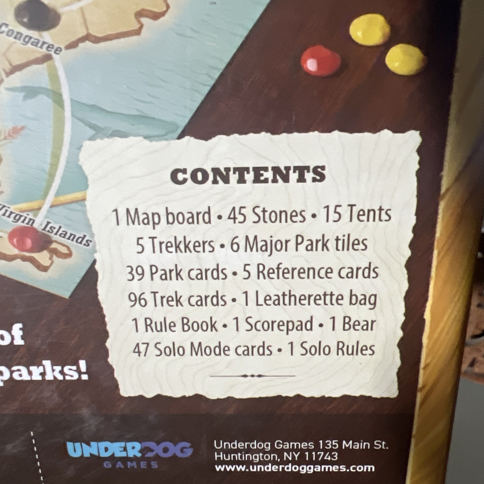 Trekking The National Parks Board Game 3rd Edition Family Night BRAND NEW
