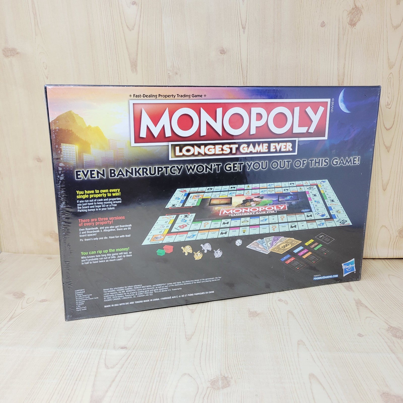 Monopoly Longest Game Ever Edition NEW SEALED MINT!