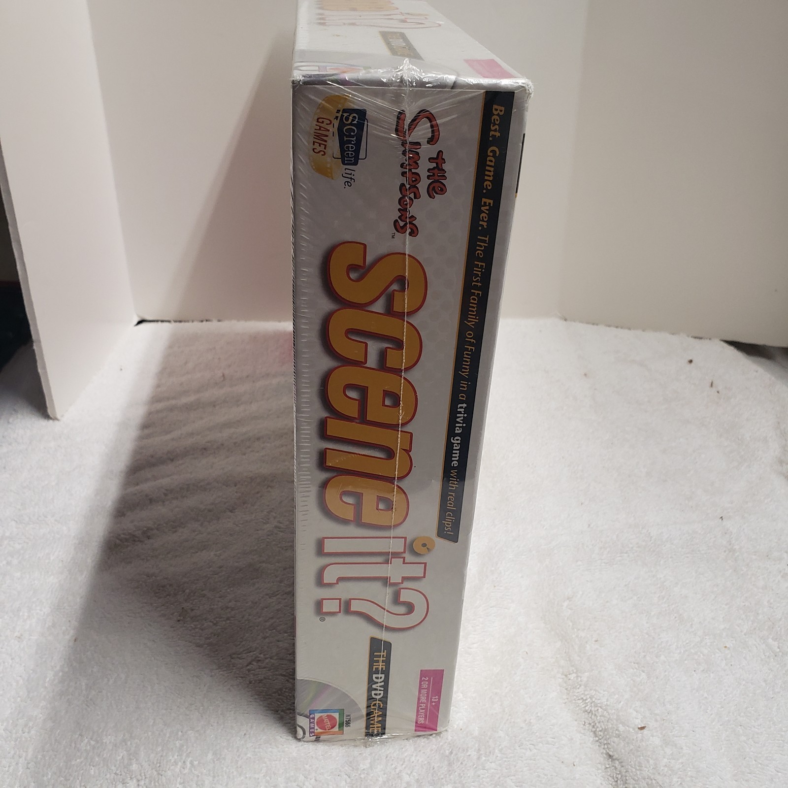 New Simpsons Scene It DVD Trivia Board Game by Mattel Sealed
