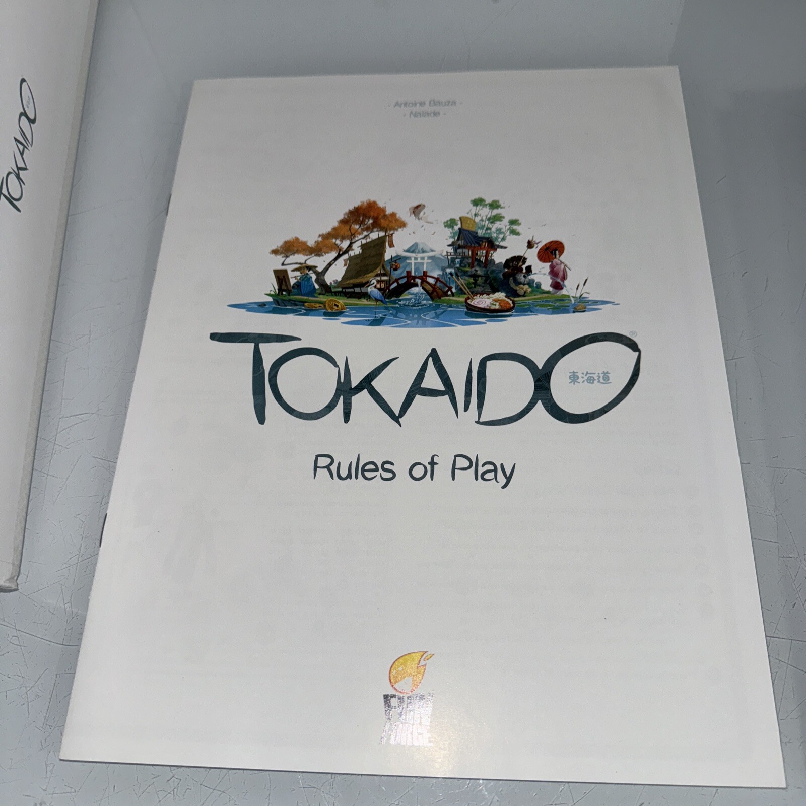 Tokaido Board Game Fun Forge UNPUNCHED / Excellent / Complete