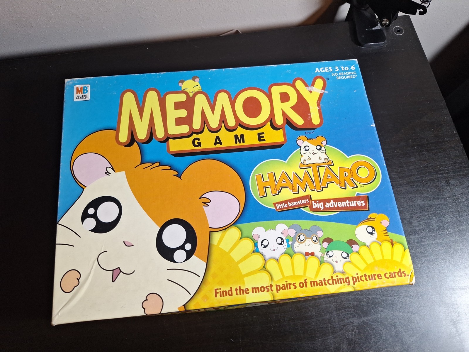 Hamtaro Memory Game COMPLETE Milton Bradley MB Hasbro 72 Cards 2002 Anime