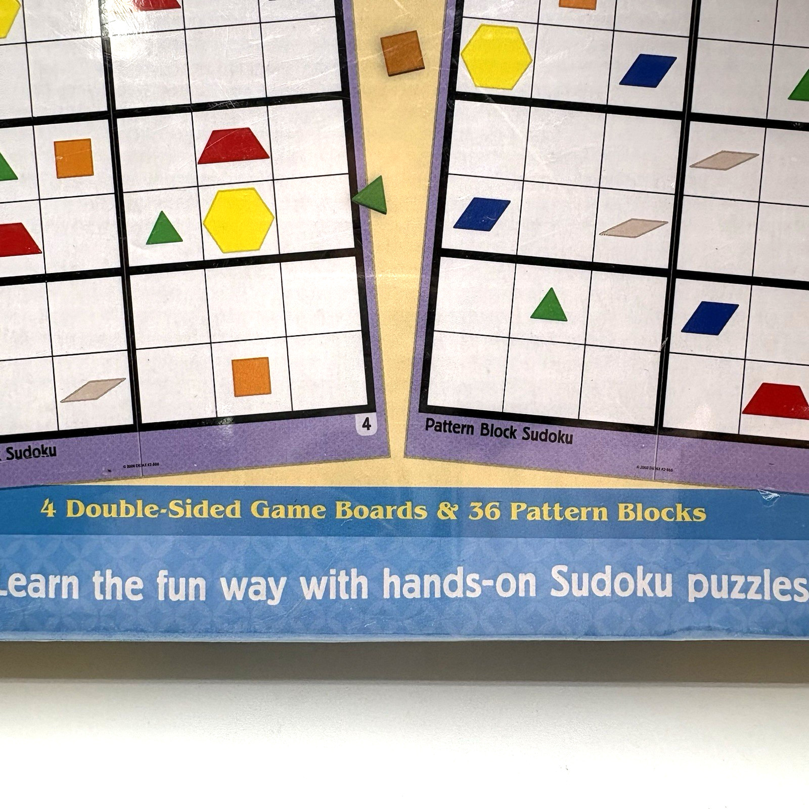 Sudoku Board Game Color Edition Ages 6 & Up Homeschool Geometry Symmetry NEW
