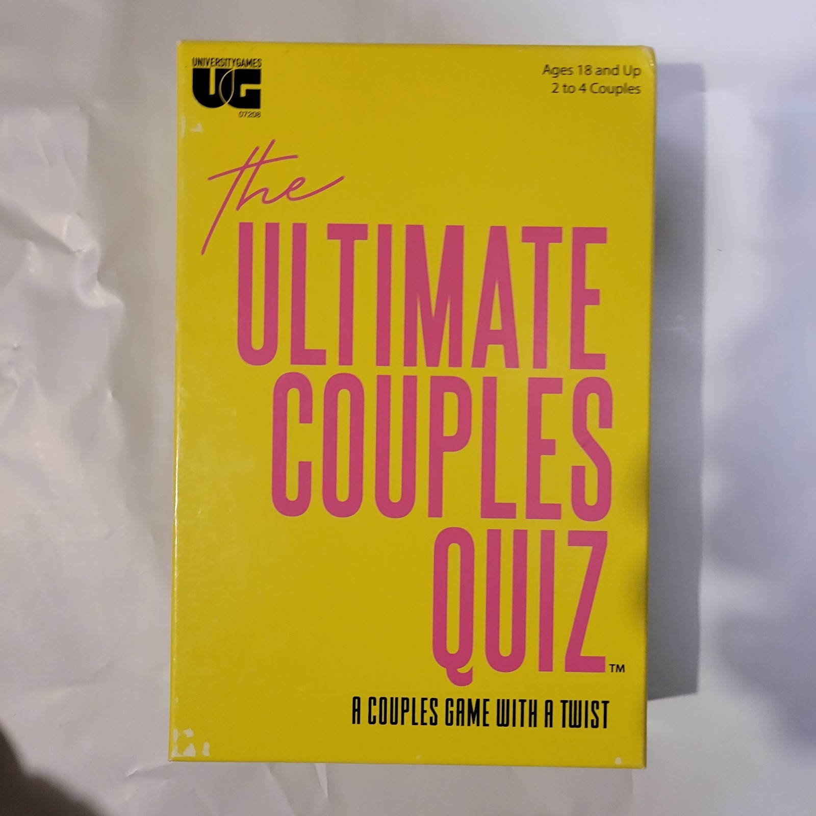 The Ultimate Couples Quiz ~ University Games – Ages 18+ | 4-8 players