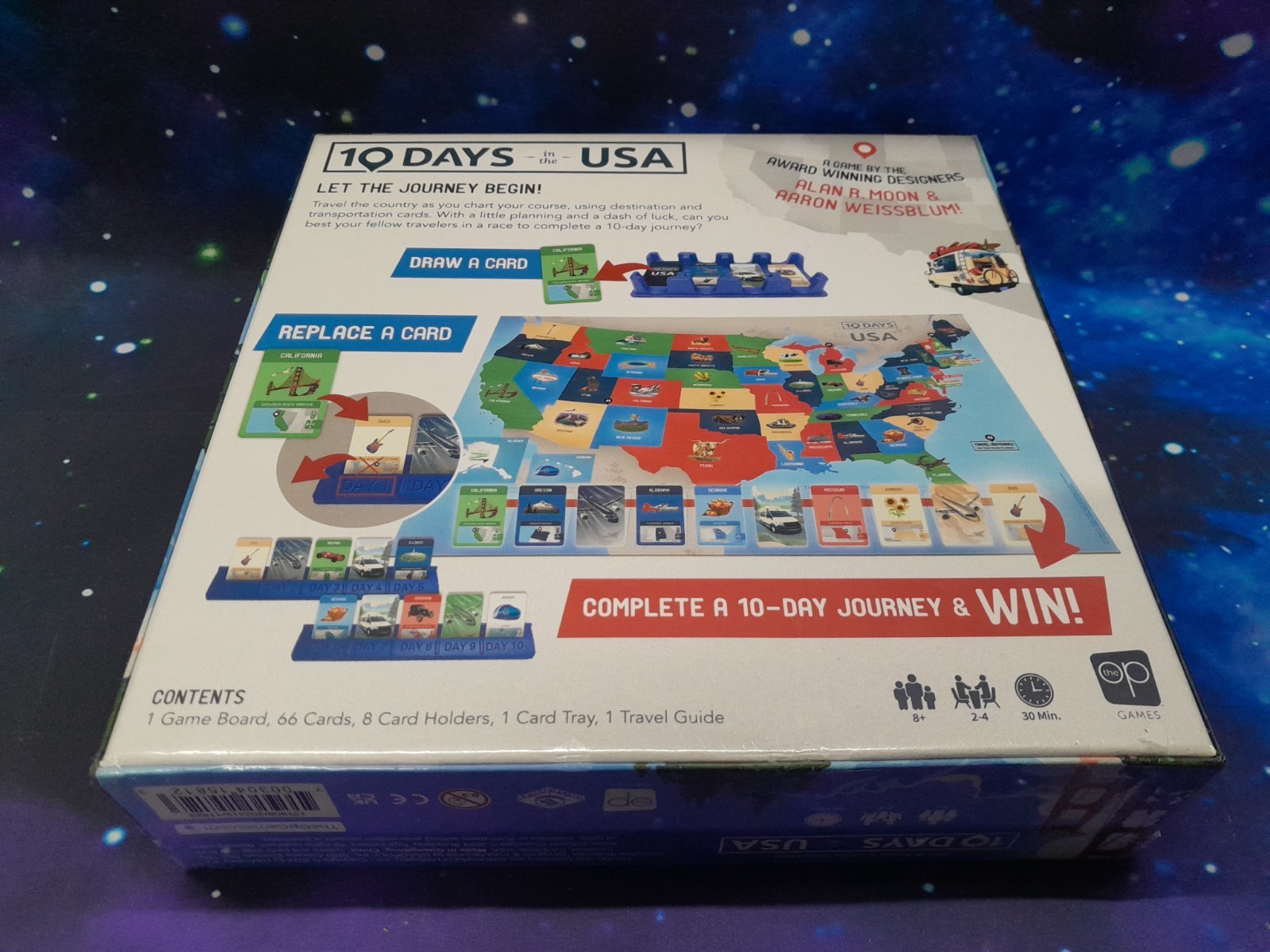 10 Days In The USA Board Game – Sealed New