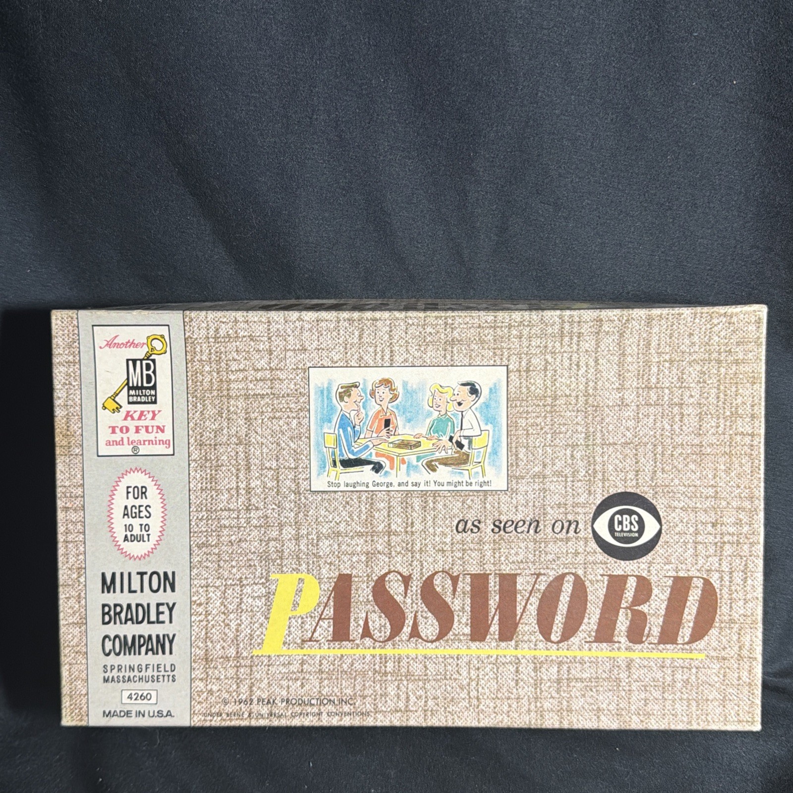 Vintage 1962 Milton Bradley Password Game #4260 Volume 2 Complete Made In USA
