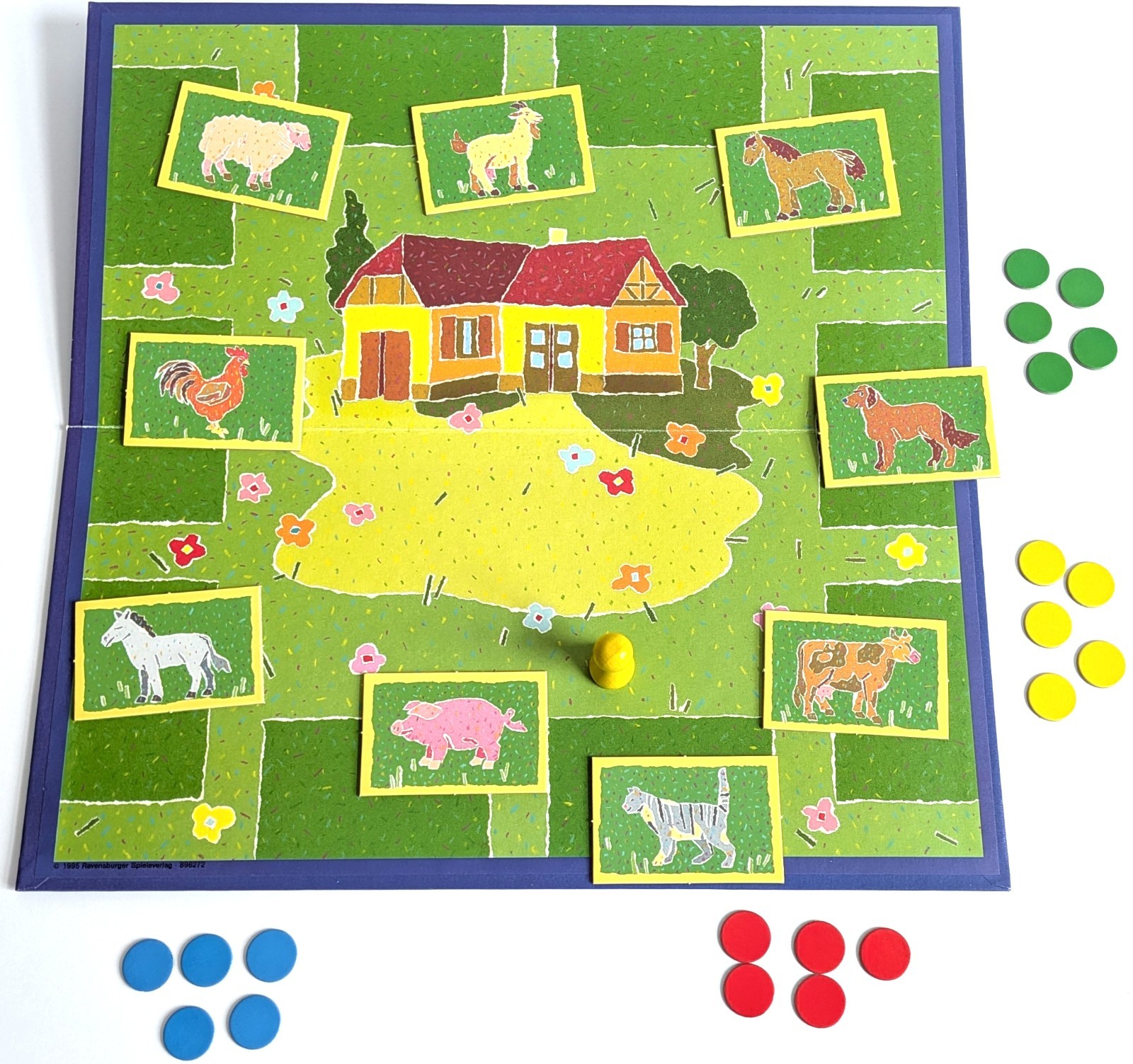 Ravensburger My First Board Games 1997 Complete Preschool Game Set Ages 3 Plus