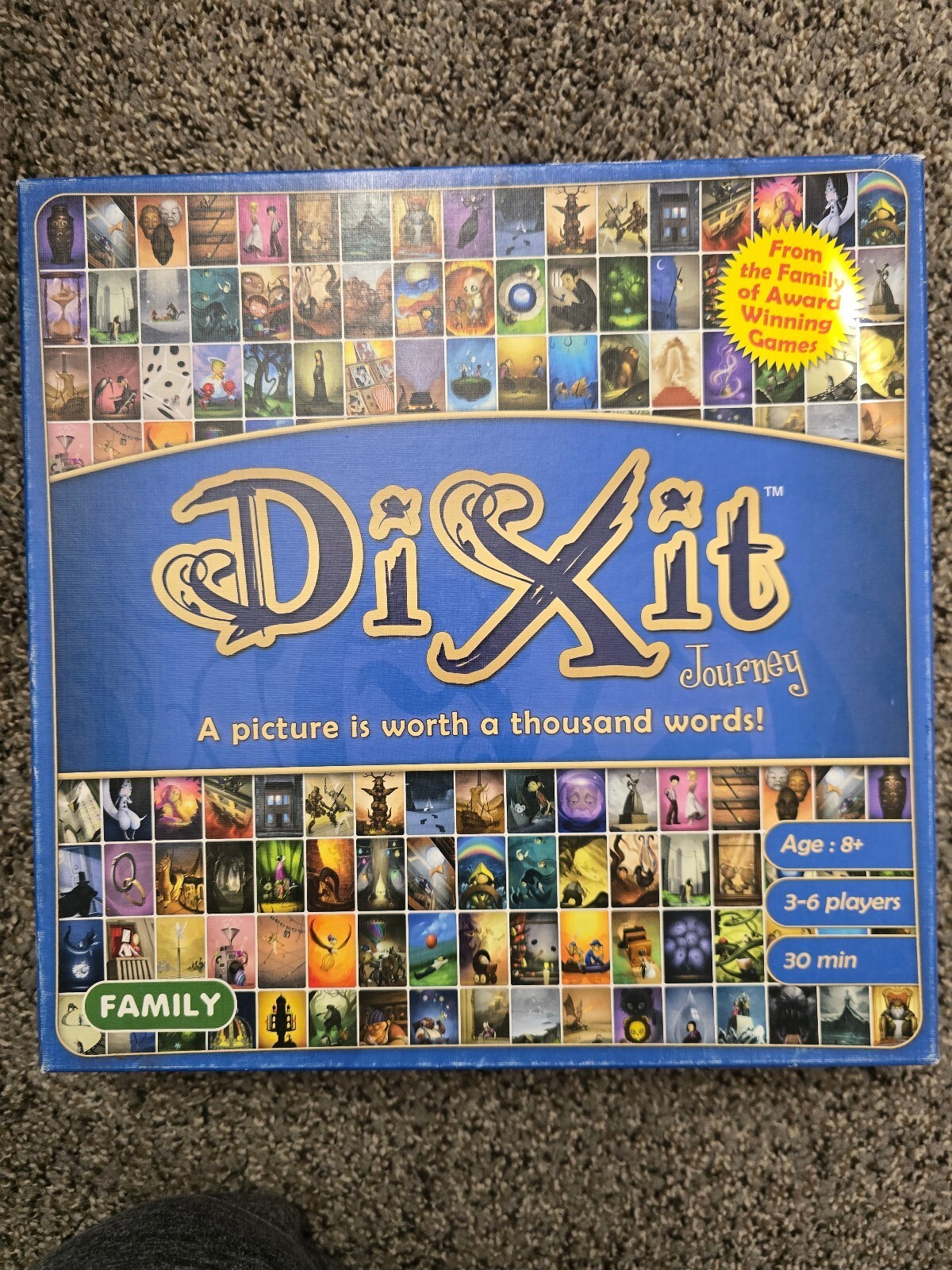 Dixit Journey Family Board Game – 3 to 6 Players, Ages 8+