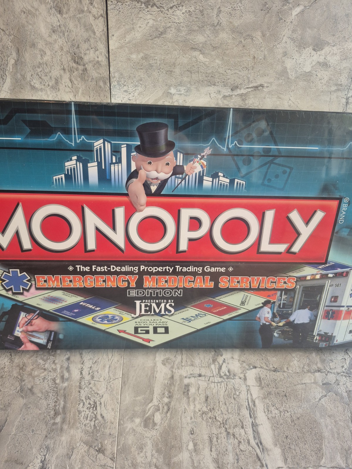 MONOPOLY EMS EDITION EMERGENCY MEDICAL SERVICES BOARD GAME 2010 NEW & SEALED