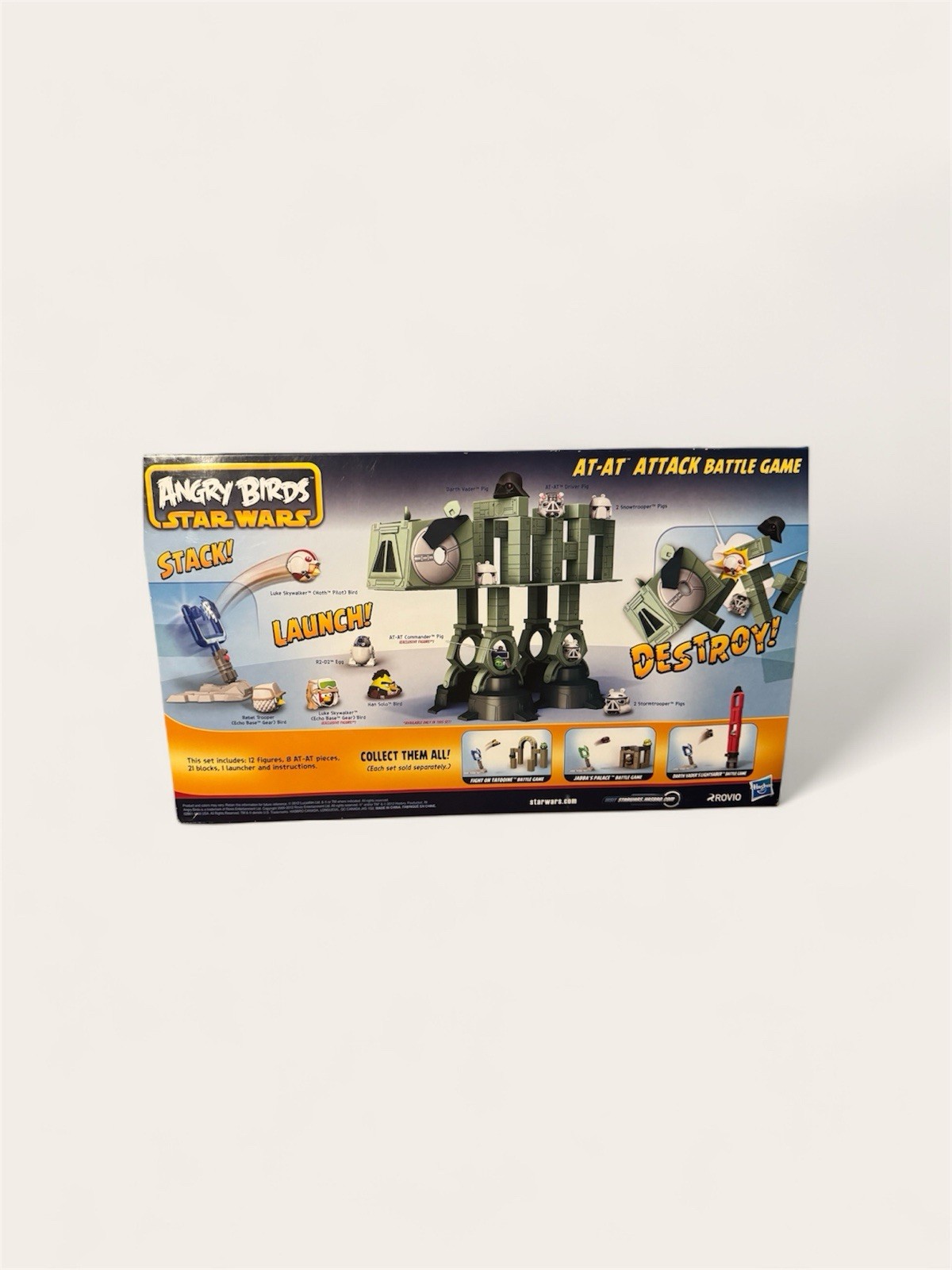 Hasbro Angry Birds Star Wars AT-AT Attack Battle Game Birds & Pigs Not Included
