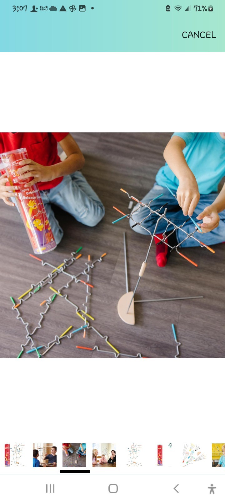 Melissa & Doug Suspend Balance Strategy Game, 1-4 Players, Ages 8+