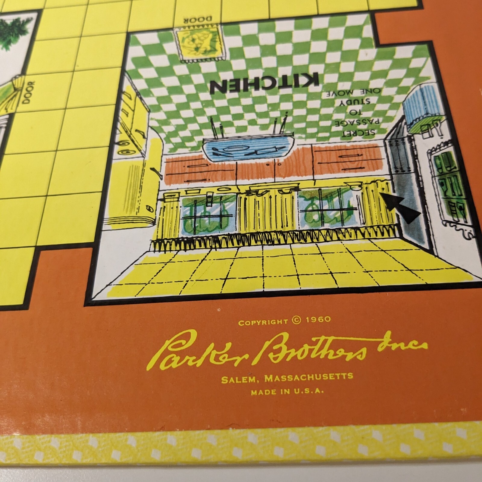 Vintage 1963 Clue Game by Parker Brothers, Complete with all Original Parts