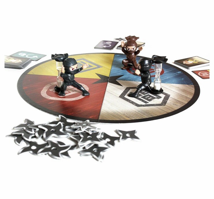 Ninja Rush Fast-Paced Frantic Family Fun Board Game – Tactic Games – BRAND NEW