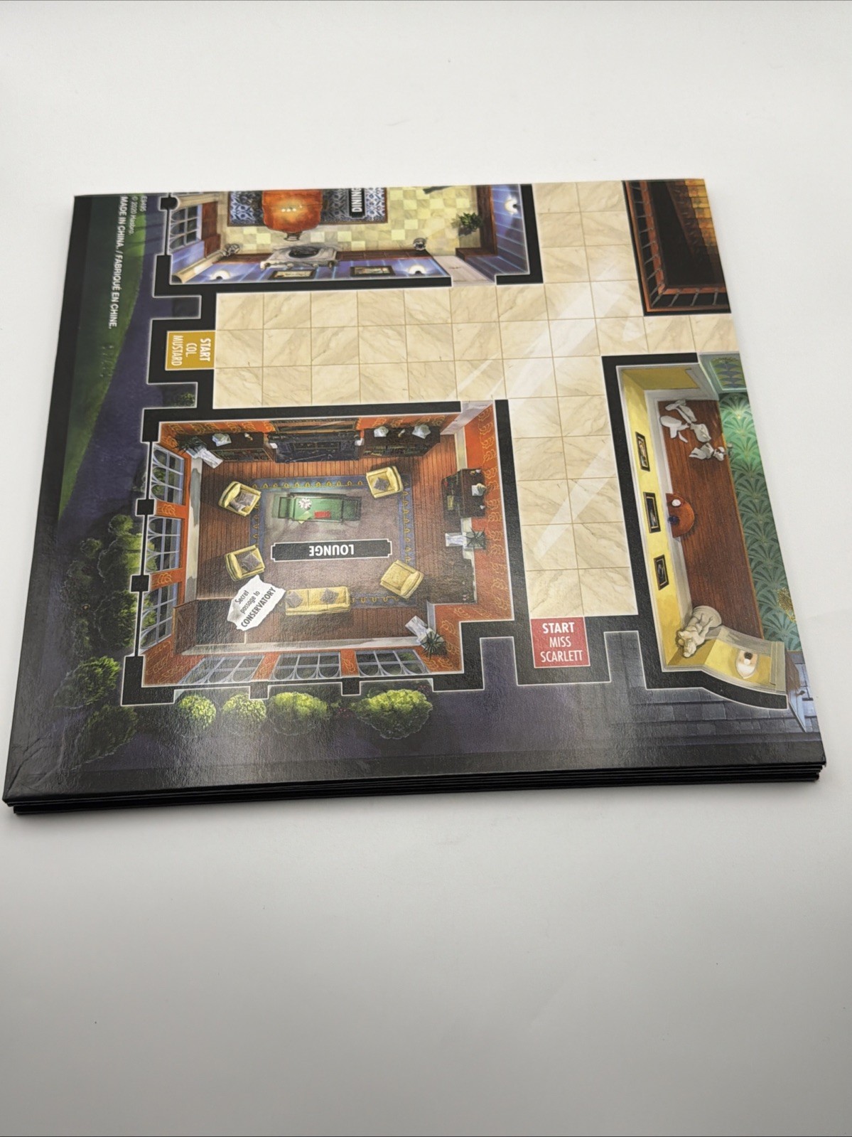 Hasbro Parker Brothers Wooden Board Games (Monopoly And Clue) Double Sided!