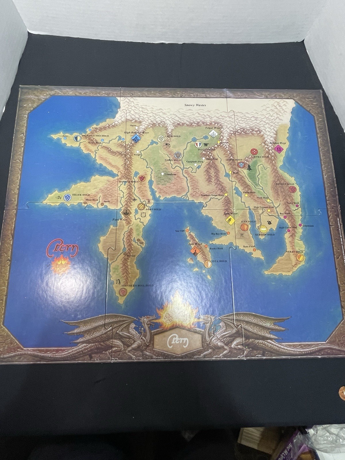 Dragonriders of Pern Mayfair Board Game Vintage READ Description