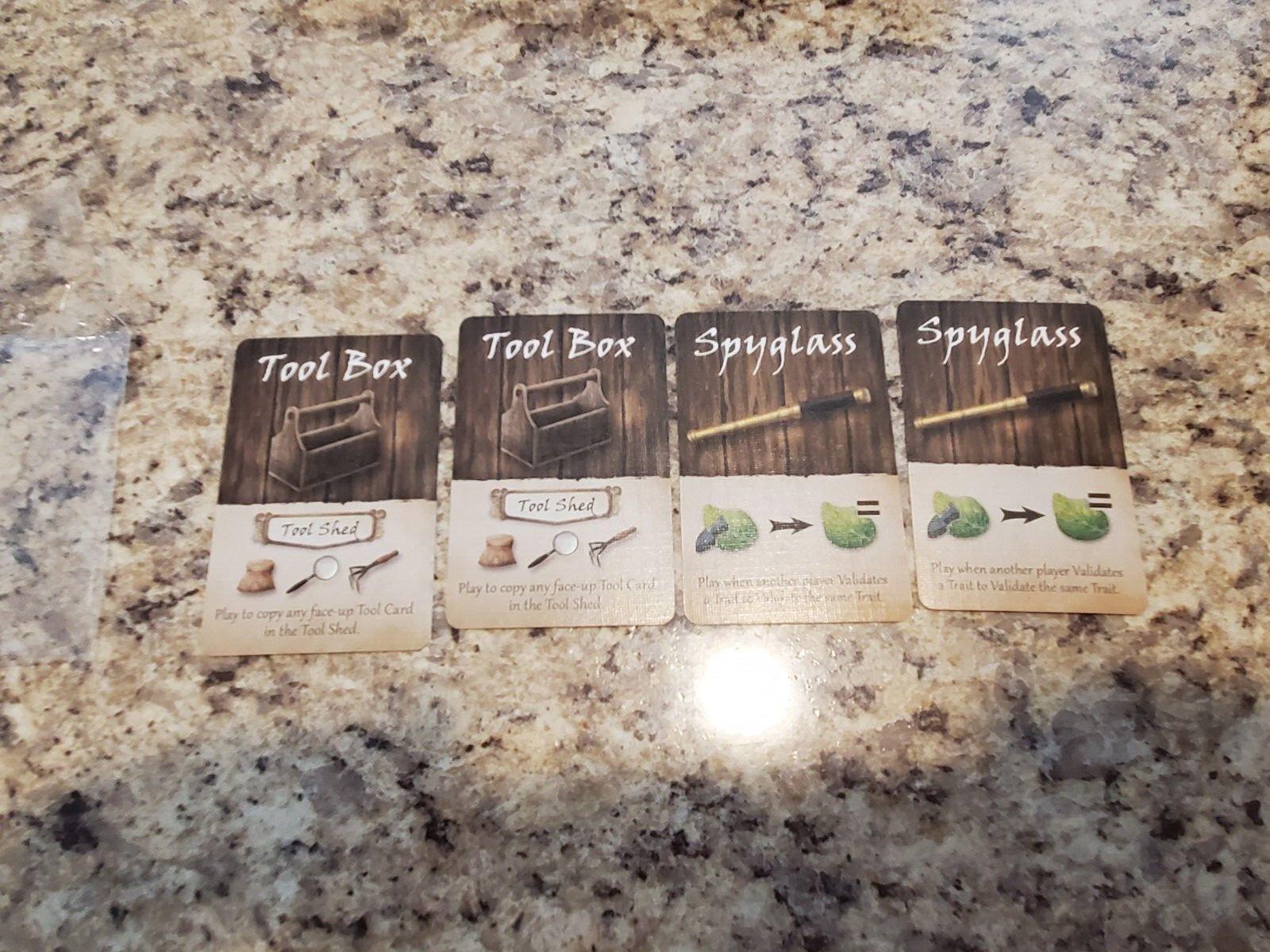 Genotype: A Mendelian Genetics Game Set of 4 Promo Cards Genius Games