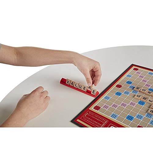 HASBRO GAMING SCRABBLE A8166 CLASSIC SCRABBLE BLK/BROWN