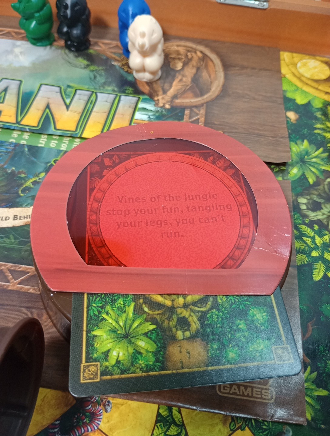 Jumanji the Game Real Wooden Box Edition of the Classic Adventure 2021 Version
