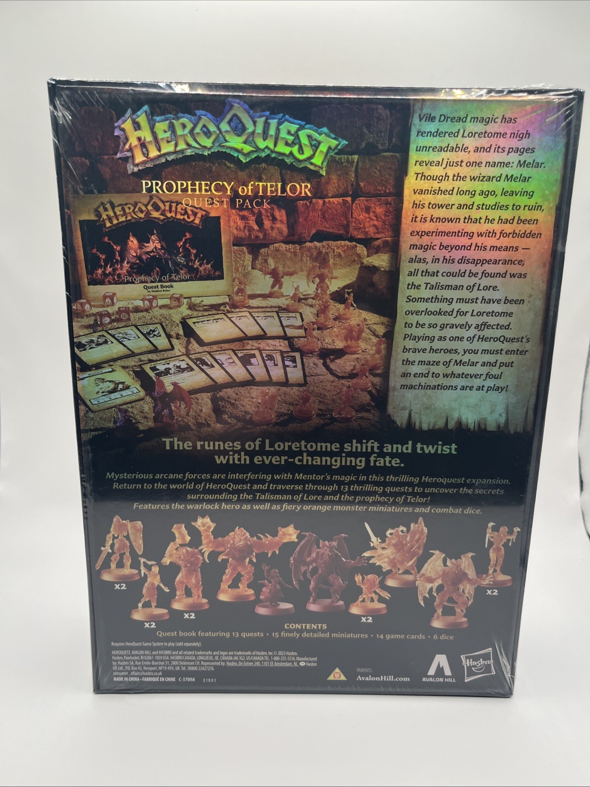 HeroQuest: Prophecy of Telor Quest Pack