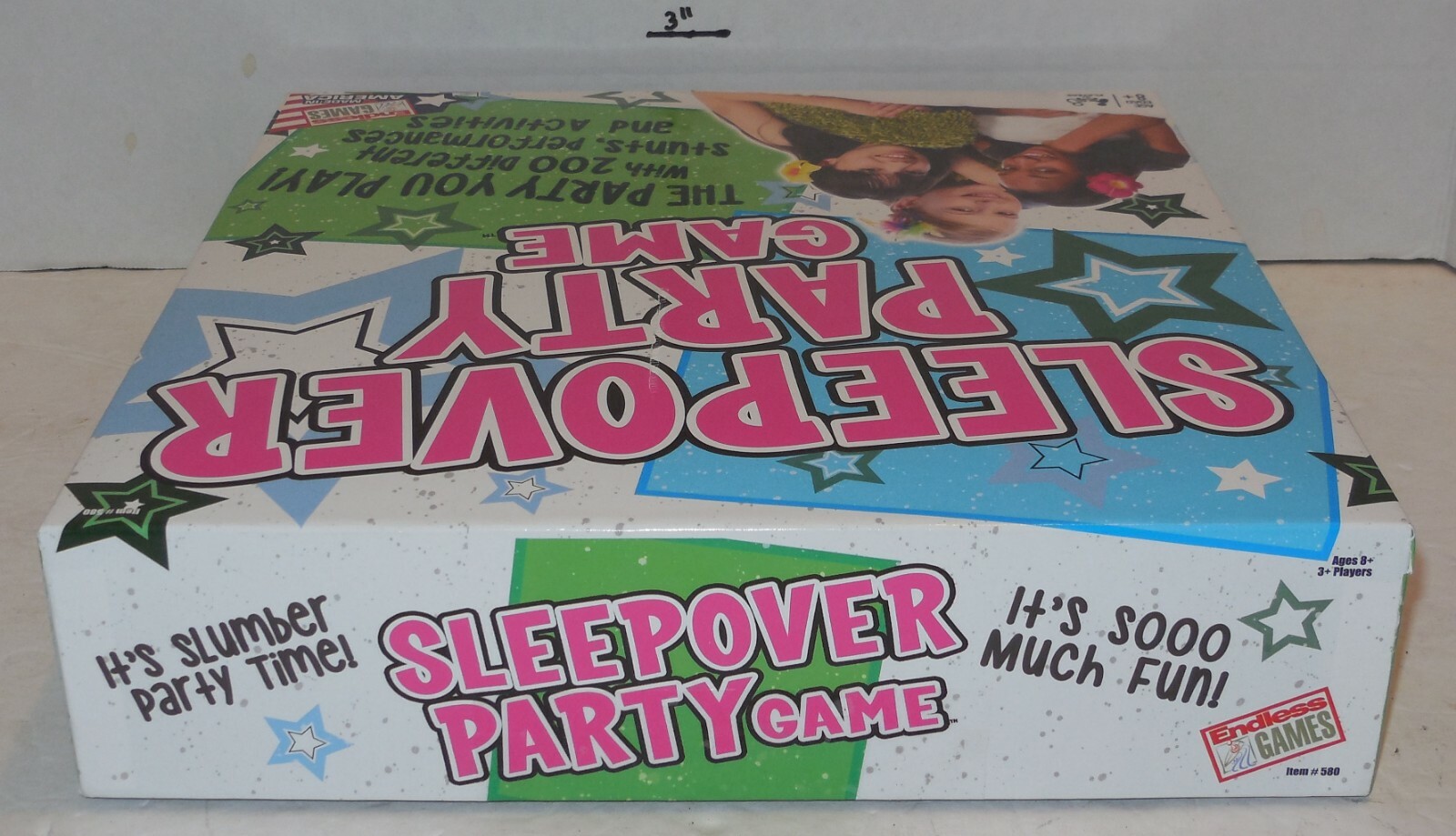 2014 gigglicious The Sleepover Party Game 100% complete Board Game