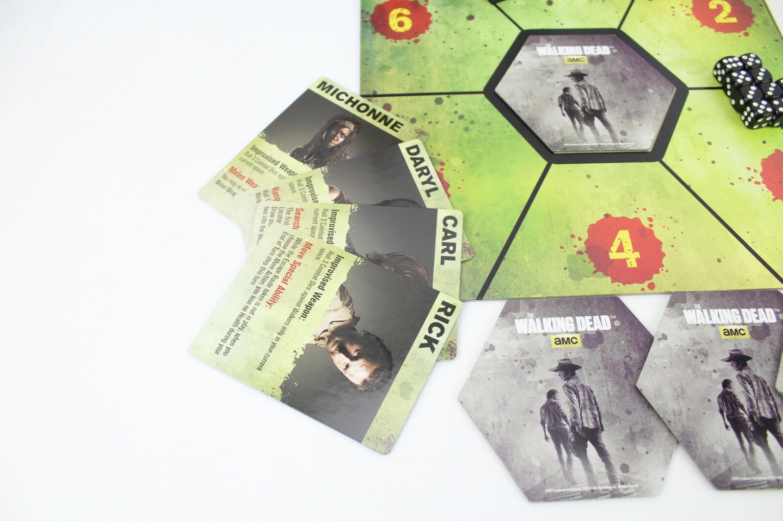The Walking Dead: Don’t Look Back Dice Game Complete Cryptozoic Entertainment