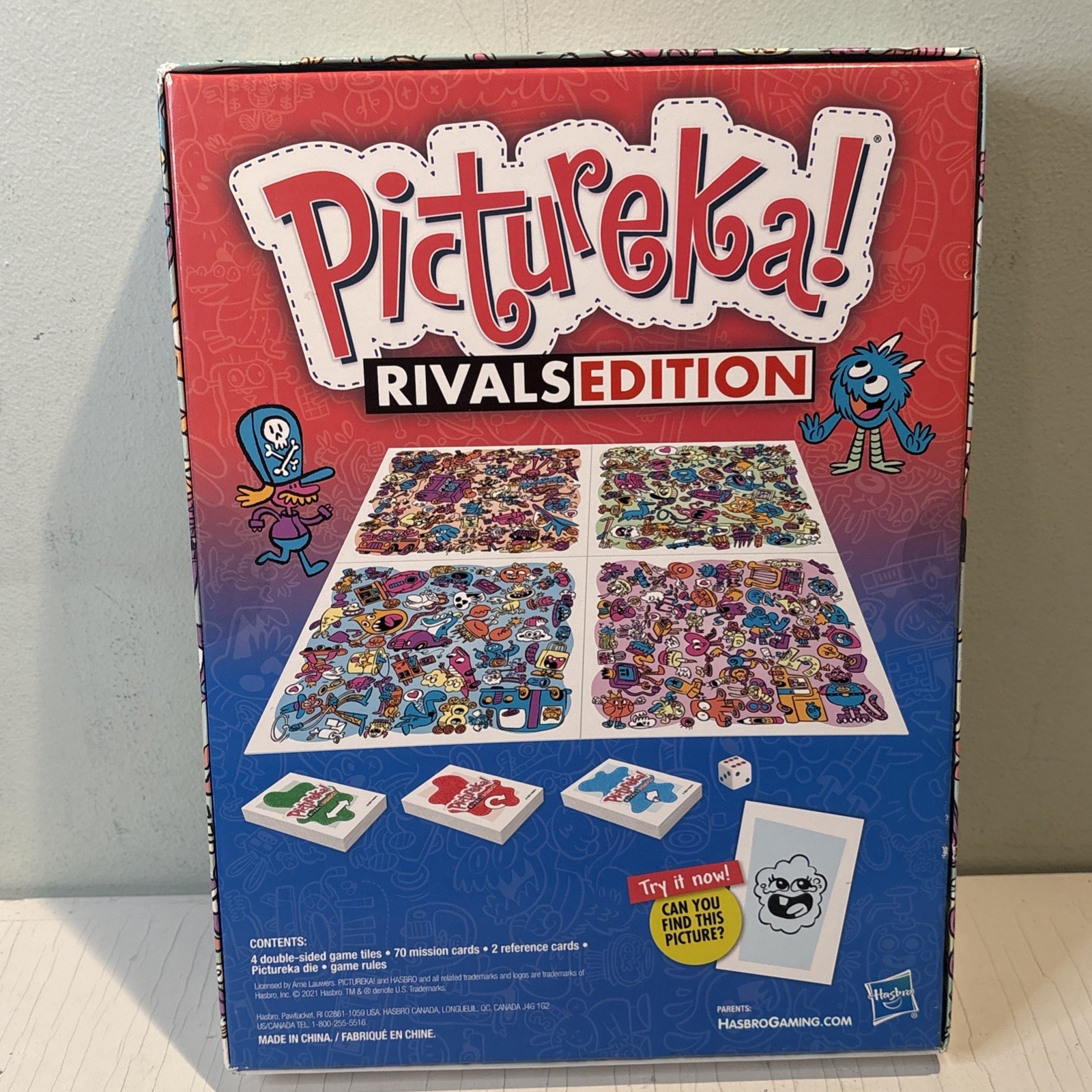 BRAND NEW & SEALED PICTUREKA! Rivals Edition Hasbro Gaming! Rare Hard To Find!