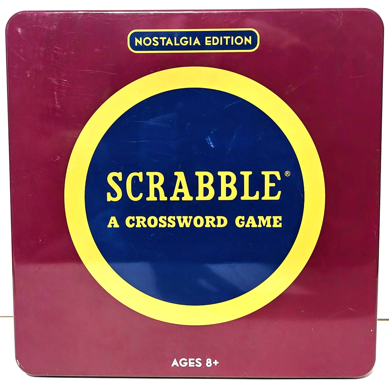 Scrabble – Nostalgia Edition – Hasbro Board Game – Collector’s Tin – Complete