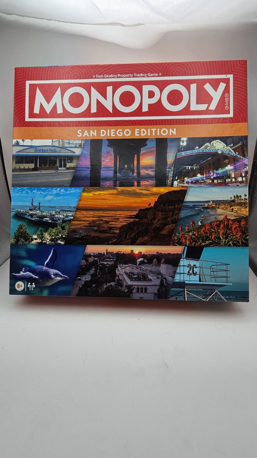 San Diego, CA Monopoly Board Game