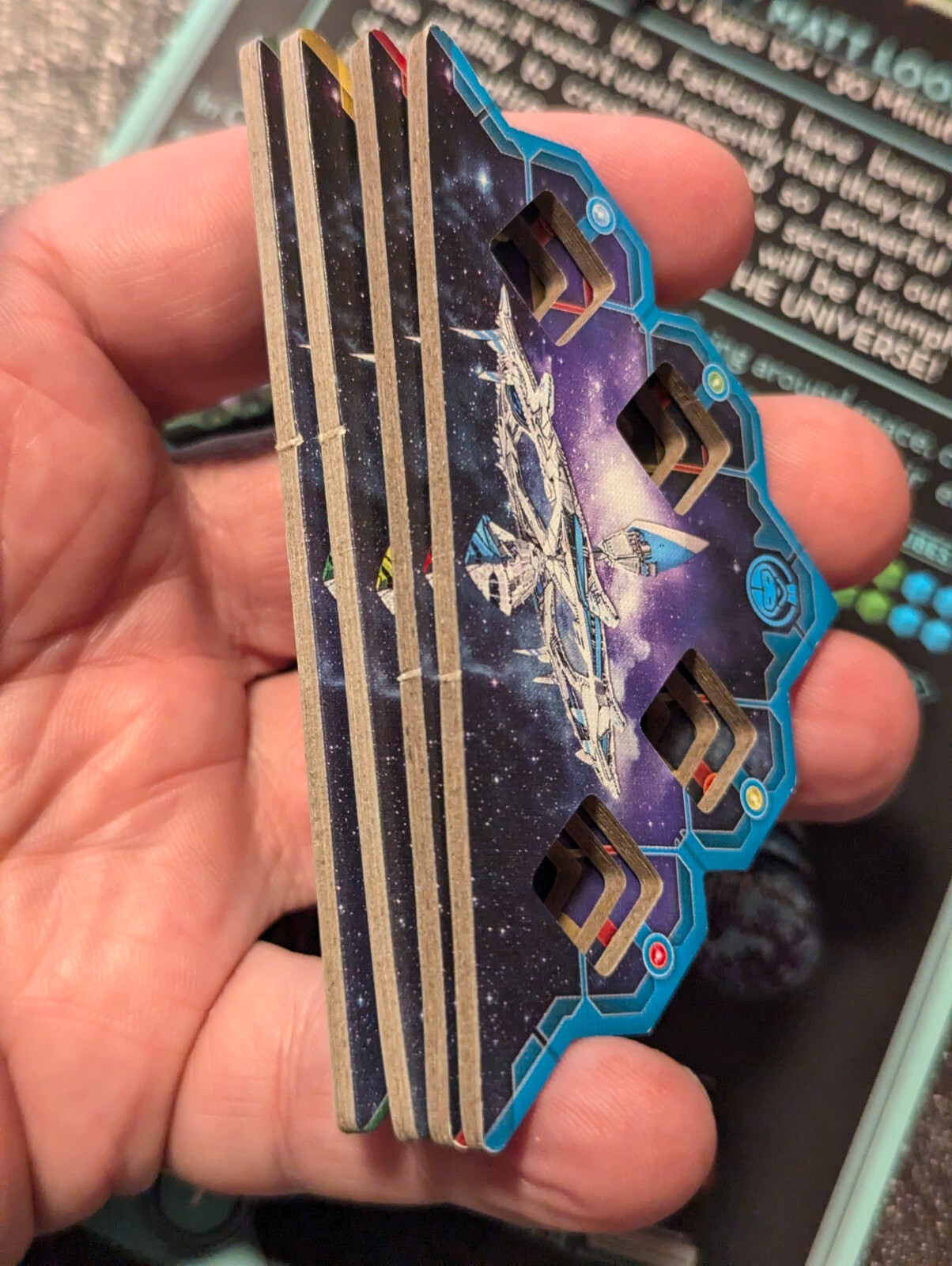 COSMIC KABOOM Board Game 100% COMPLETE 2016