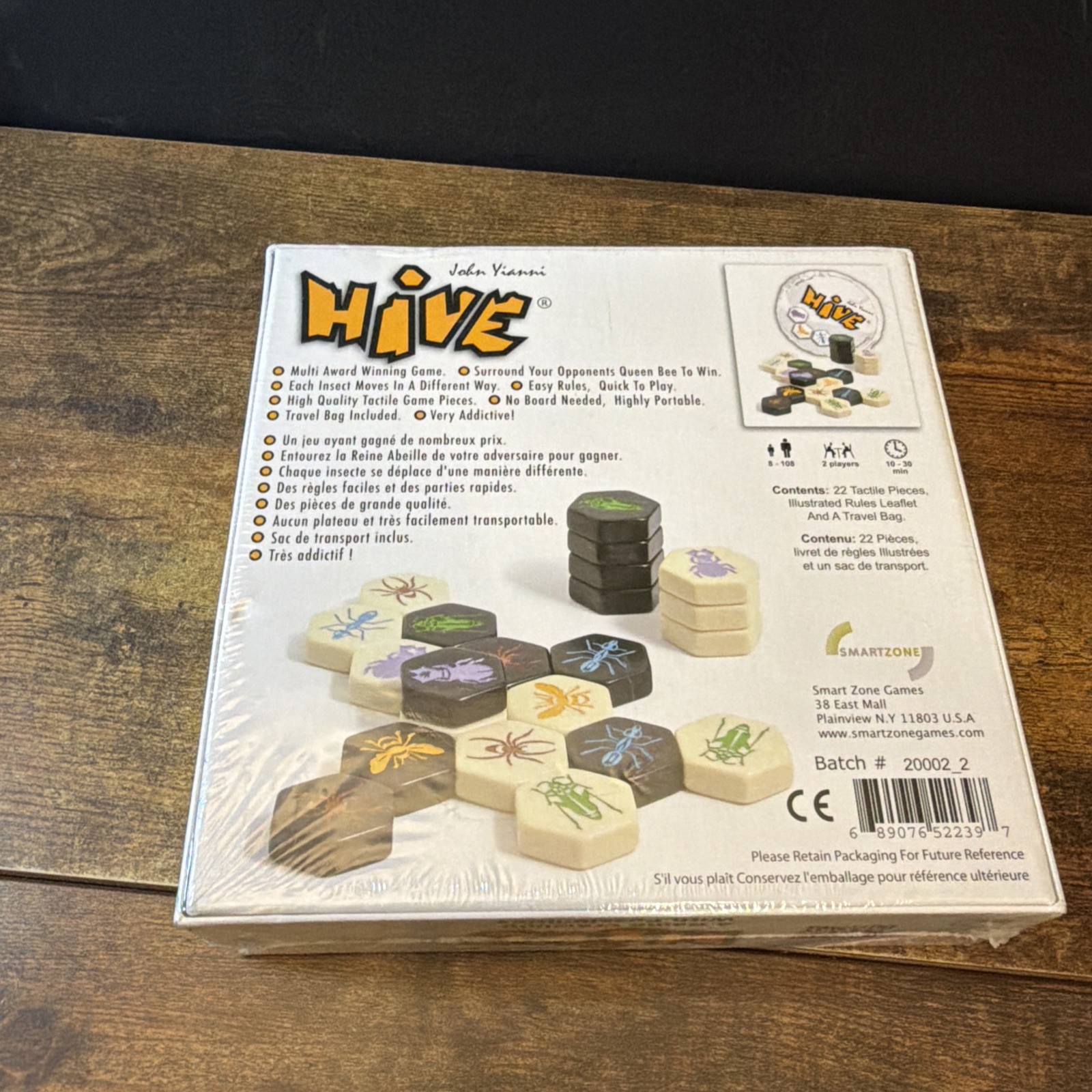HIVE by John Yianni Smart Zone Games Brand New Sealed