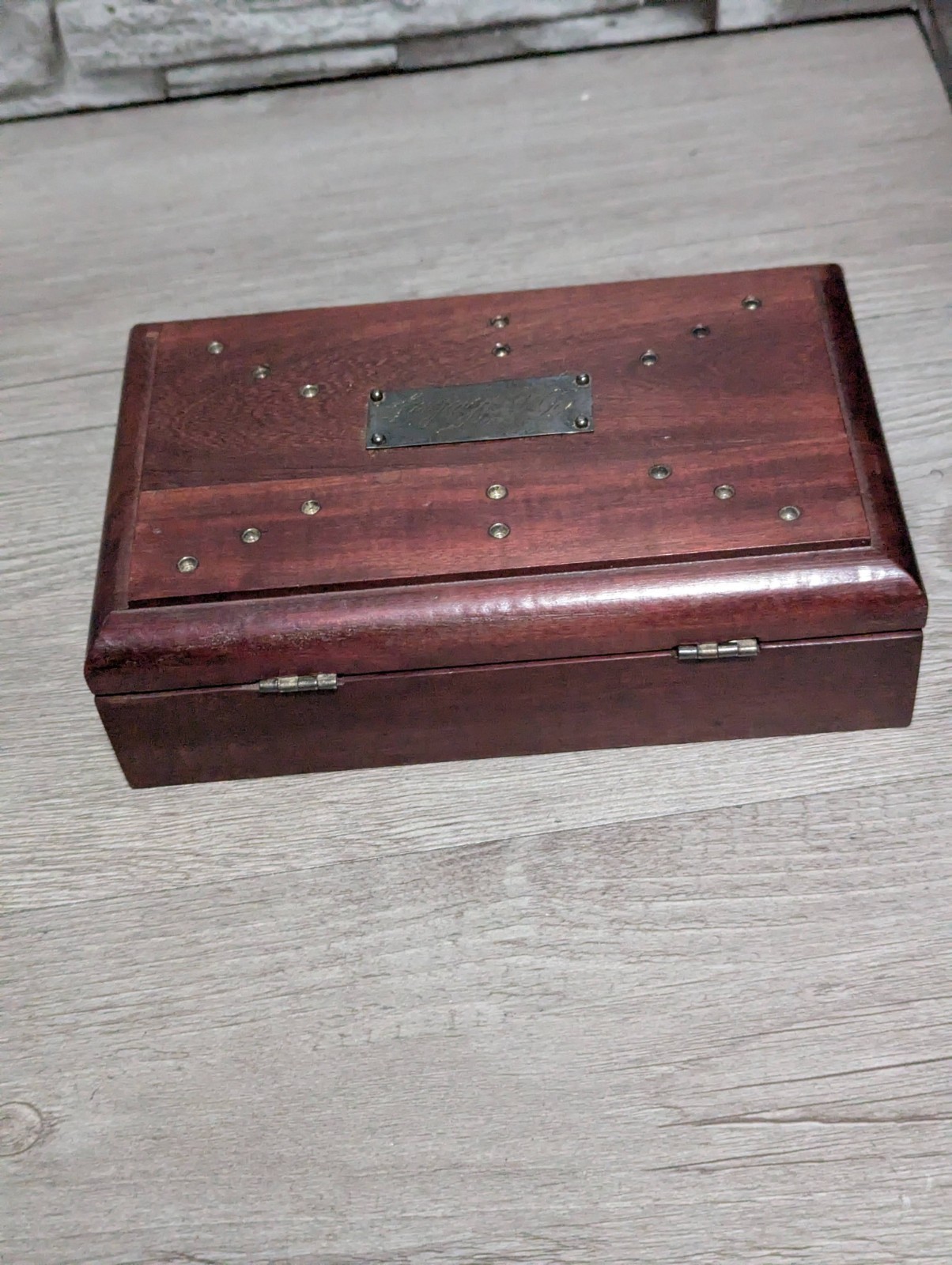 READ Vintage William Spratling? Sterling Silver & Wood Dominoes Set w/Engraved