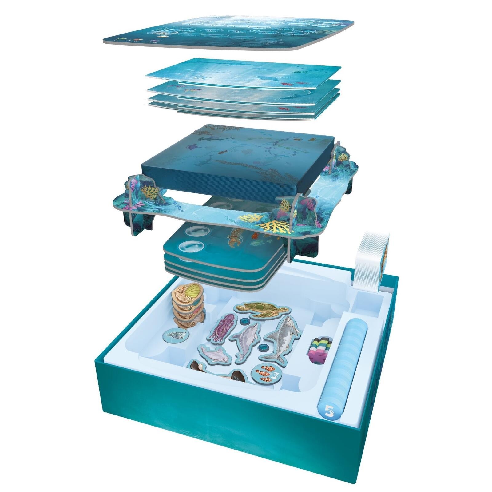 Dive Board Game – Catch a Ride on a Sea Turtle or Dolphin