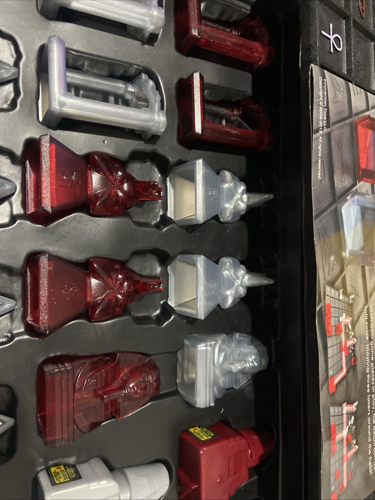 LASER Board Game Khet 2.0 Strategy Mensa Select Toy of the Year Complete