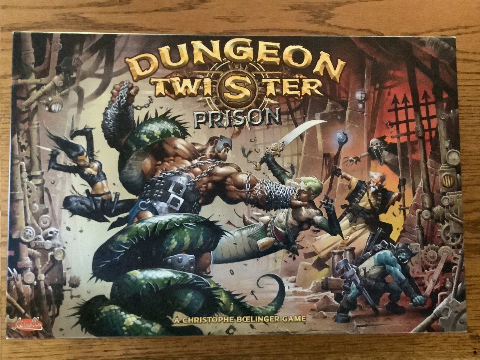 Dungeon Twister: Prison Complete OOP, Ludically Edition, + Coin Cases, Very Nice