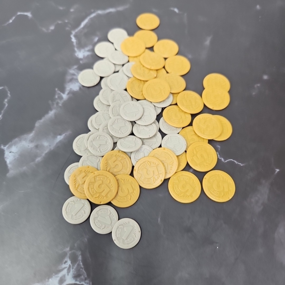 Camel Up | 79 Egyptian Pound Coins | Official Extra/Replacement Game Pieces