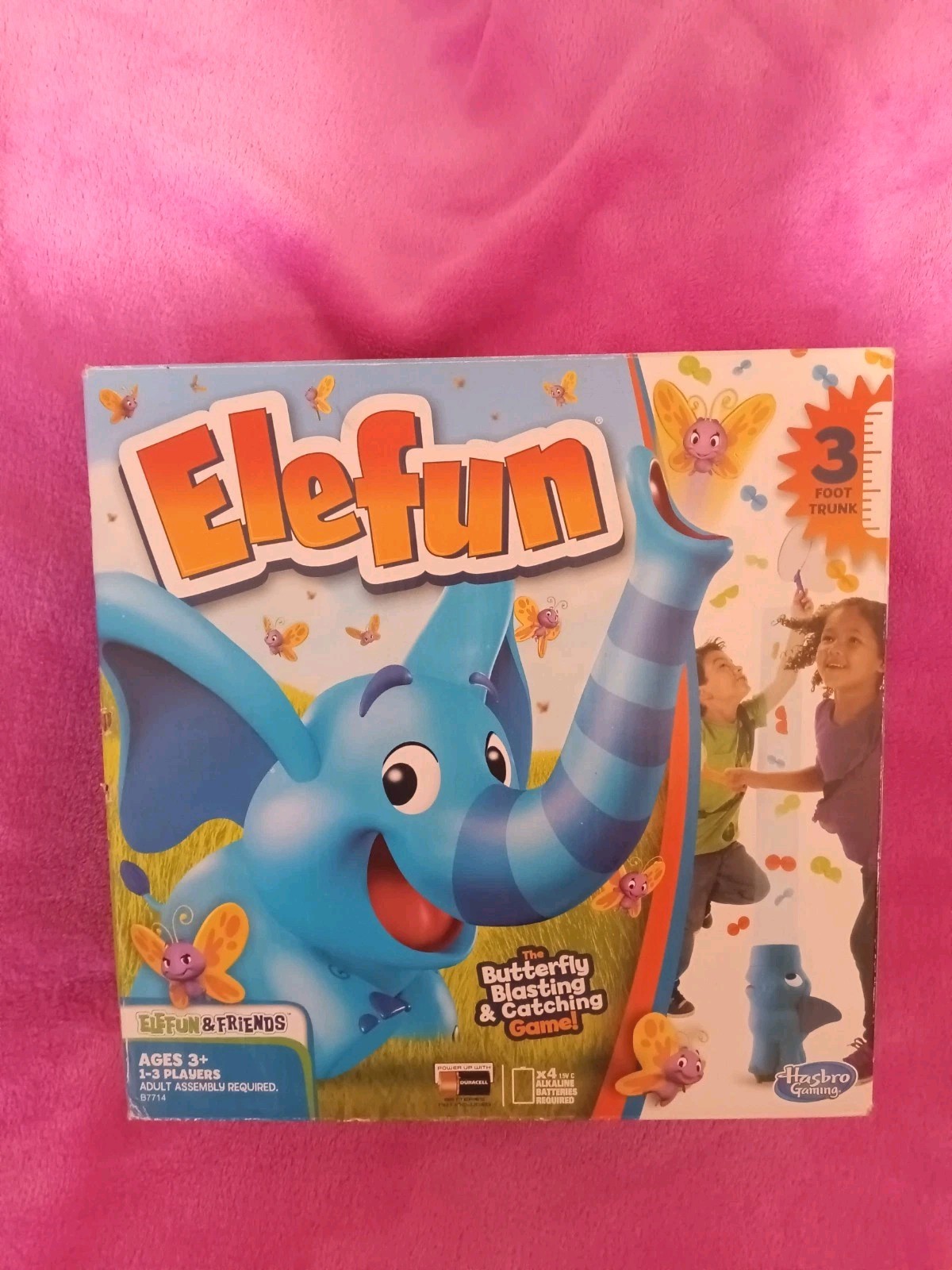 Elefun the Butterfly Catchin’ Game Complete Tested Working Condition