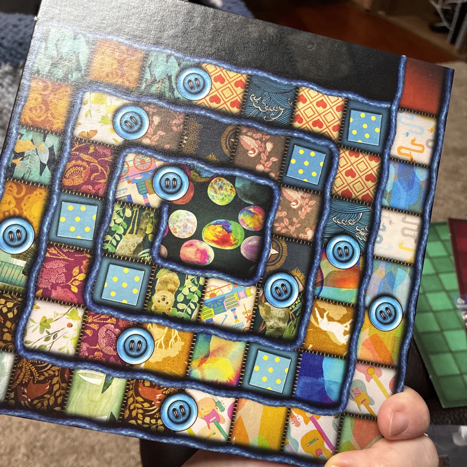 PATCHWORK 10-Year Anniversary Edition Board Game Uwe Rosenberg Complete/Excellen