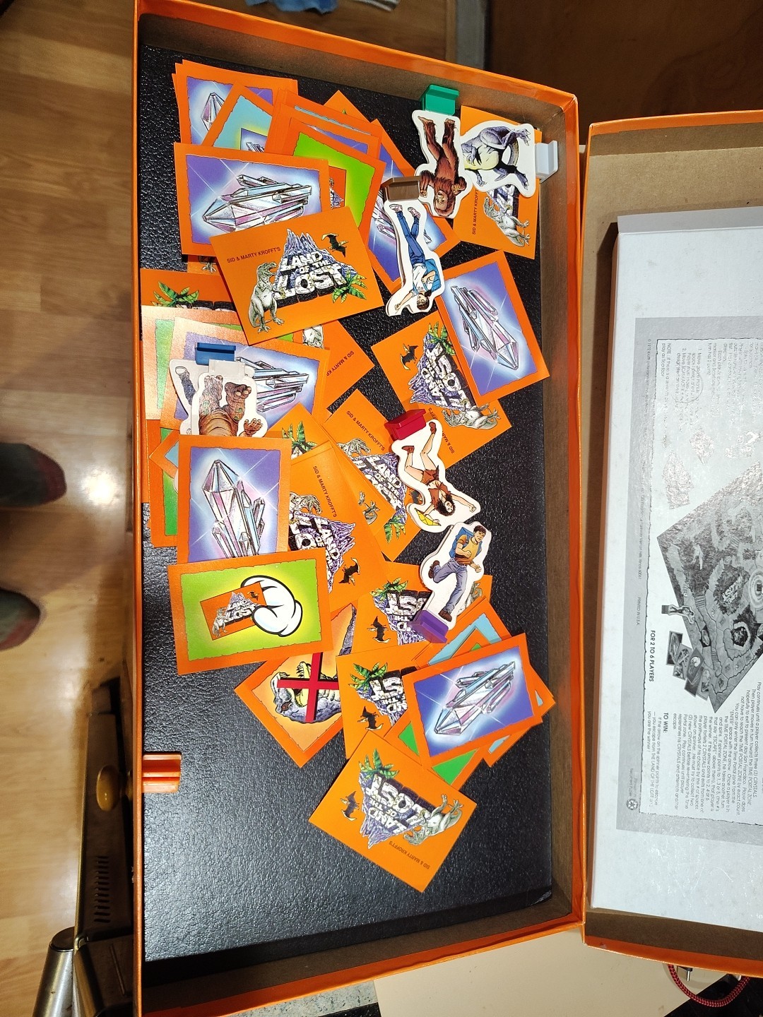 VINTAGE LAND OF THE LOST BOARD GAME; Tiger Toys; COMPLETE; 1992