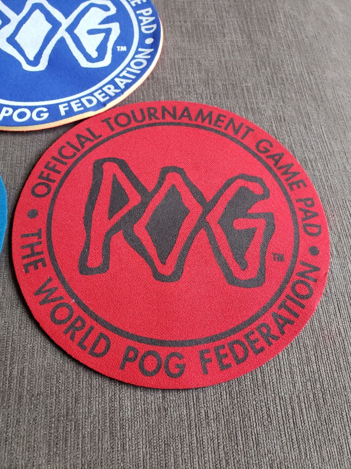 Set Of 5 VINTAGE ’95 THE WORLD POG FEDERATION OFFICIAL TOURNAMENT GAME BOARD PAD