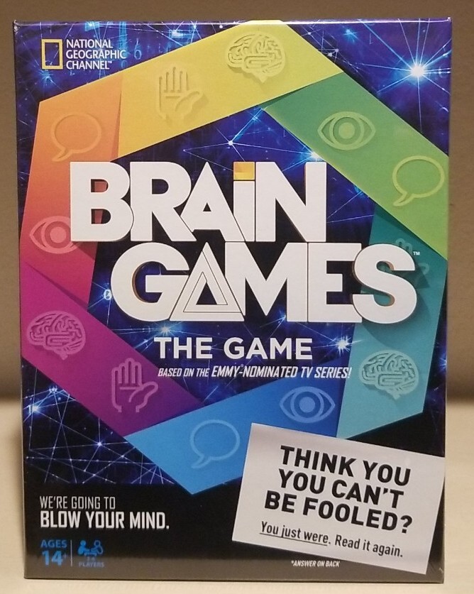 Brain Games The Game Based on the Emmy Nominated National Geographic NEW