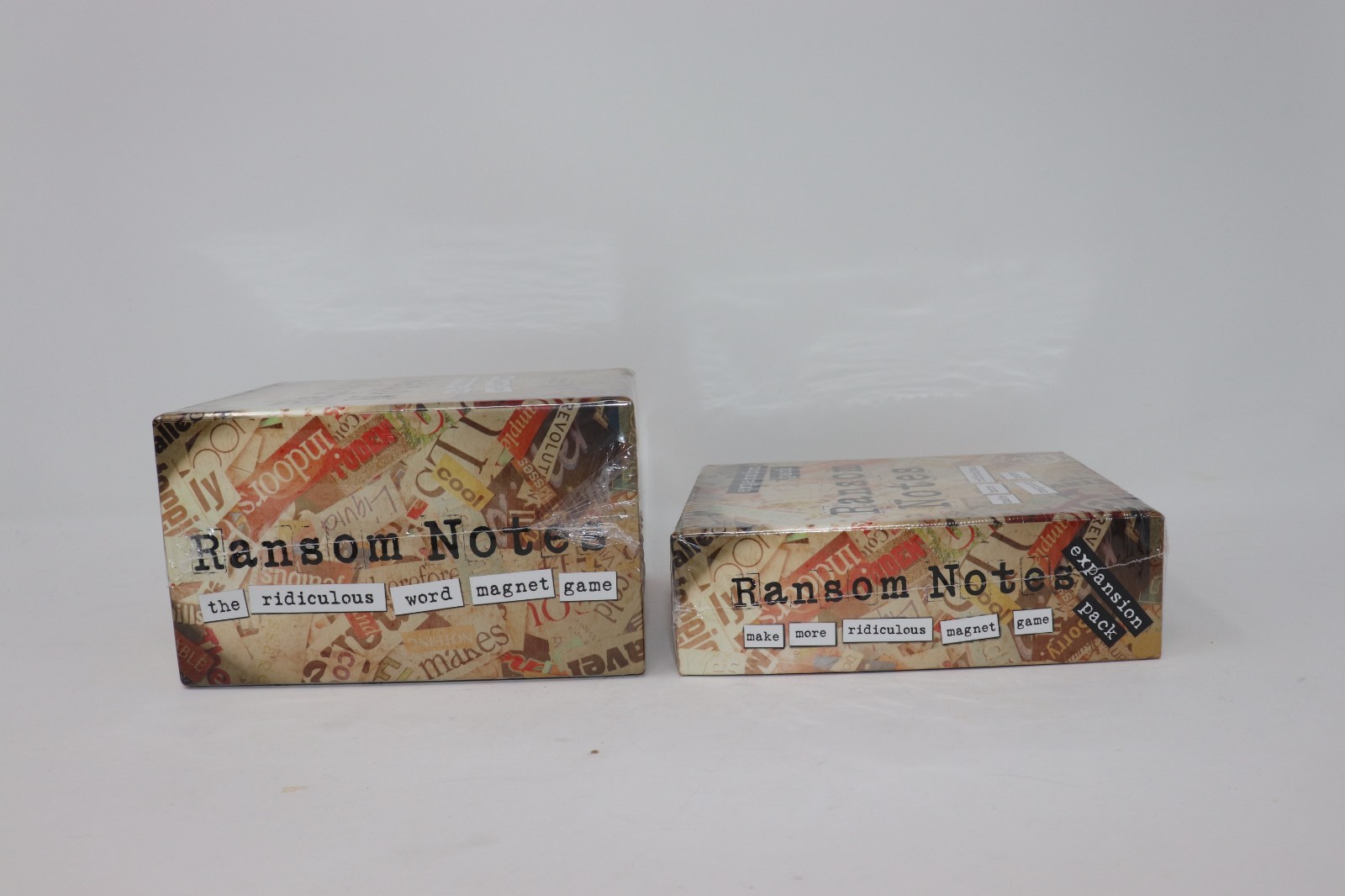Ransom Notes The Ridiculous Word Magnet Game + Expansion Pack NEW Sealed