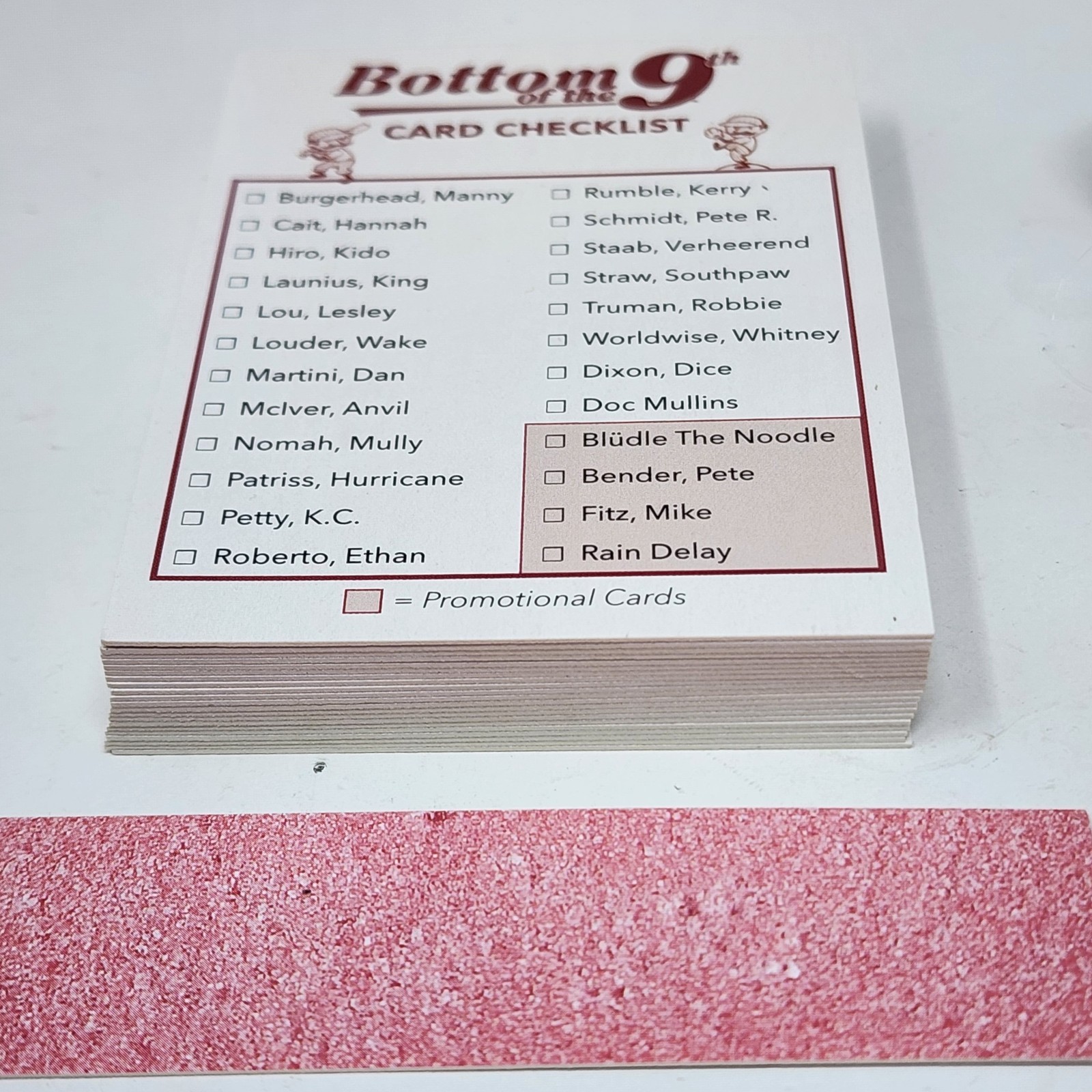 Bottom of the 9th Dice Hate Me Games 2016 2 Player Baseball Game Complete EX/NM