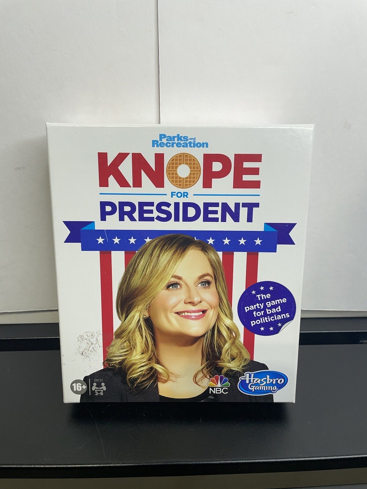NEW Hasbro Parks & Recreation Party Card Game KNOPE For President 2020
