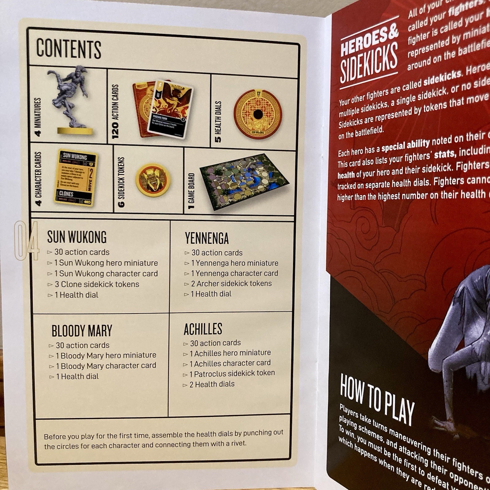 Unmatched, Battle Of Legends Volume Two, Board Game Complete – Restoration Mondo