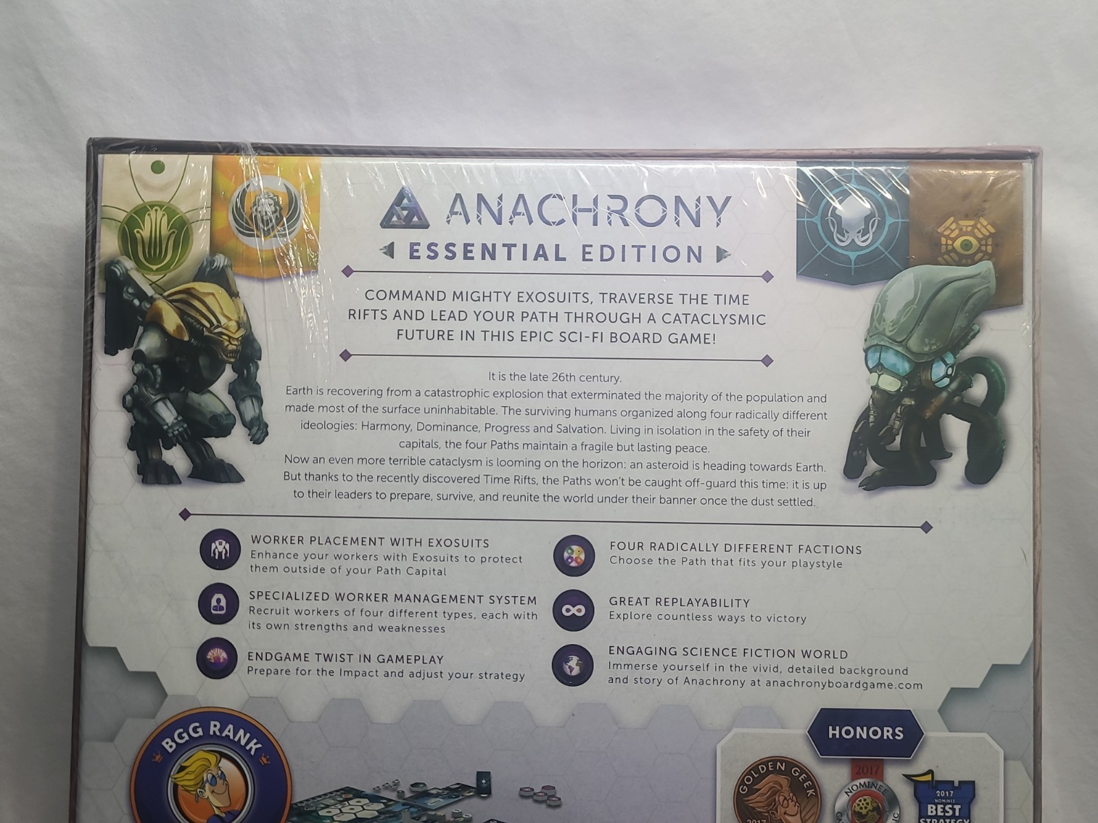 Mindclash Games Anachrony Essential Edition Sci-Fi Custom Dice 2+ 15+ 2022 AN08