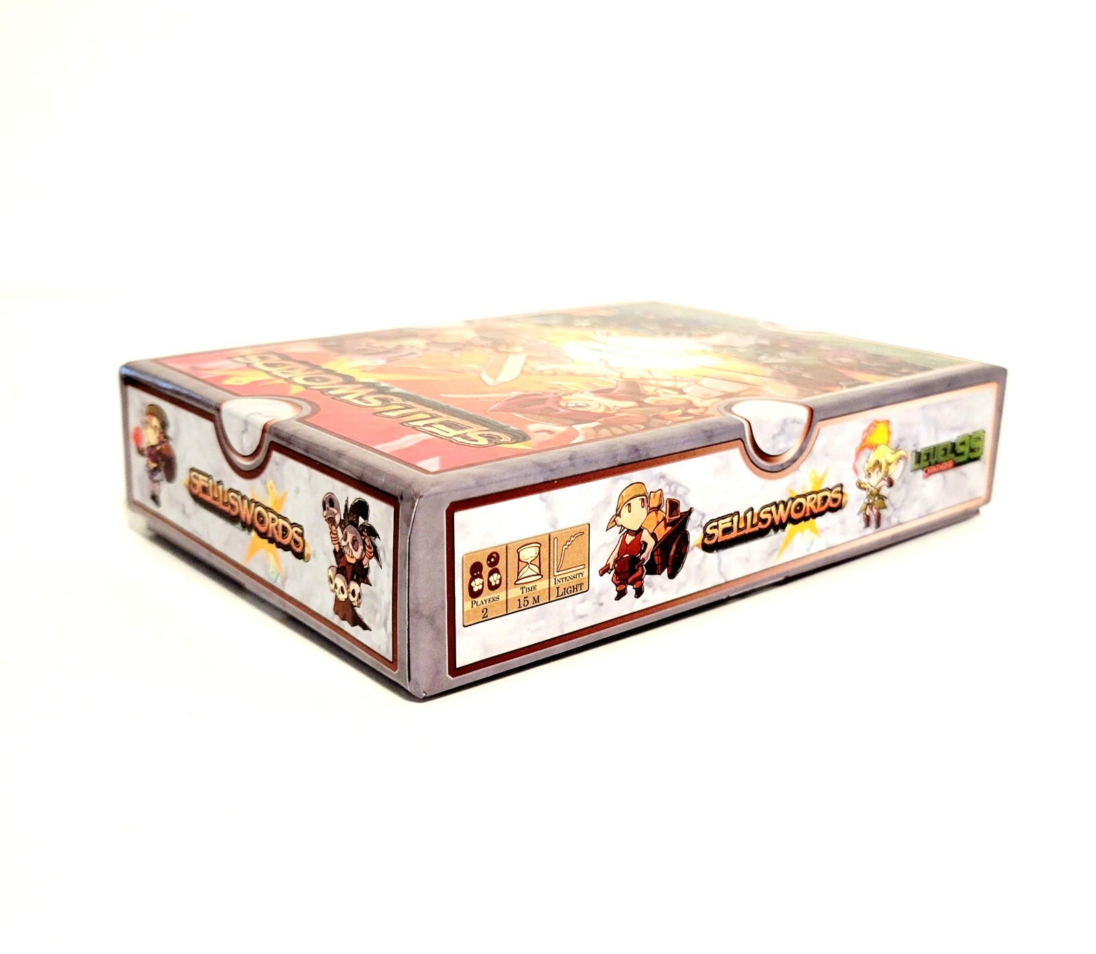 Sellswords Board Game Level 99 Games 2014 Strategy Tile Placement Game Complete