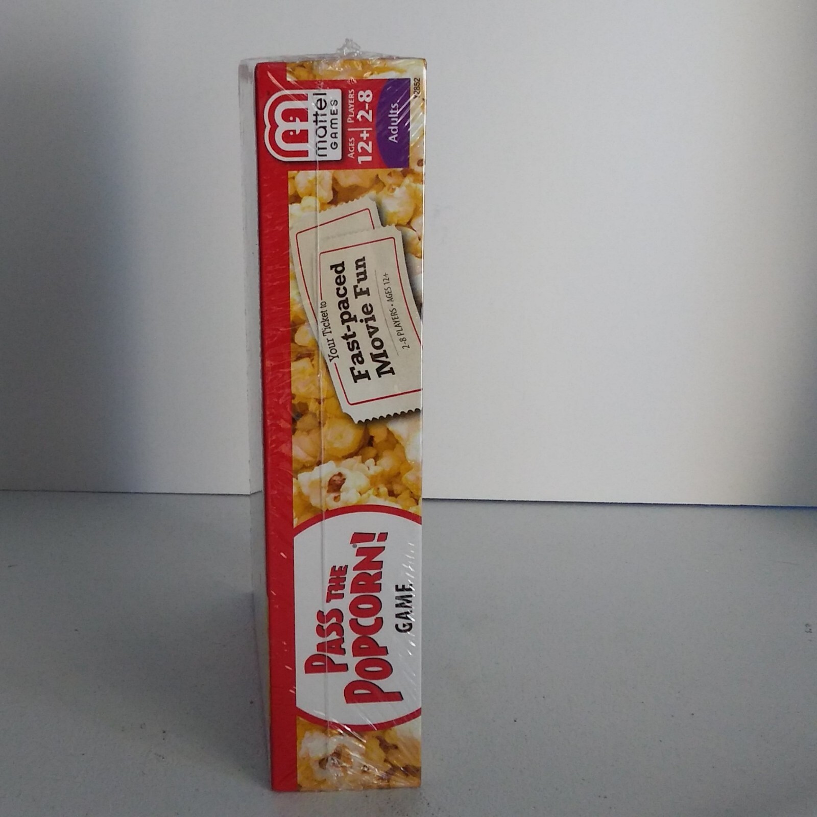 2012 Pass the Popcorn Game by Mattel Fast Paced Movie Fun New In Sealed Box