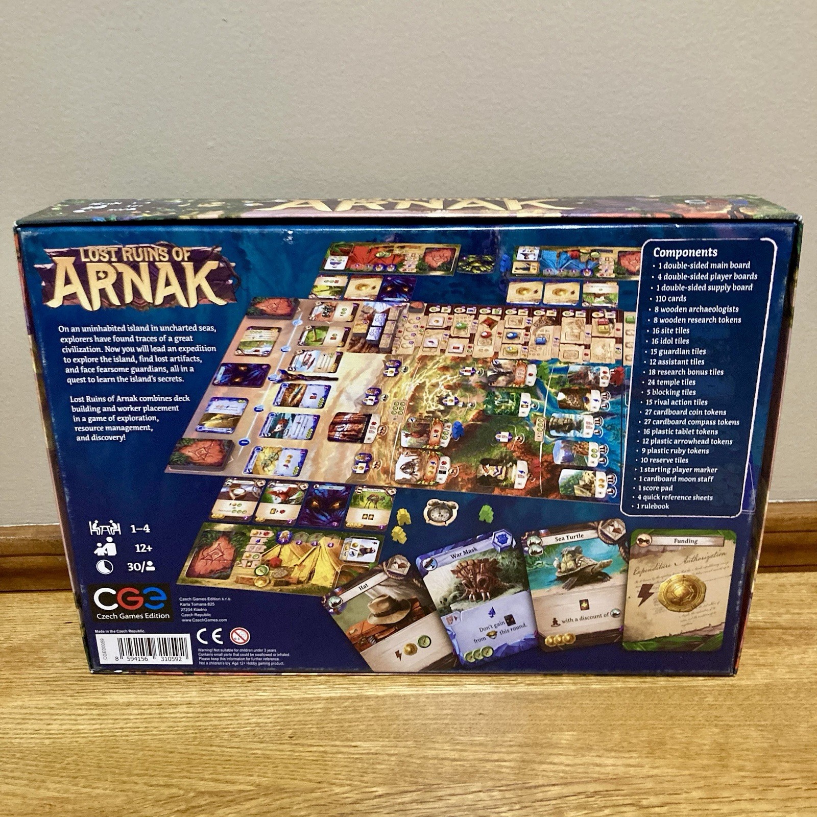 Lost Ruins of Arnak Board Game 2020 Complete Excellent Used Condition – Age 12+