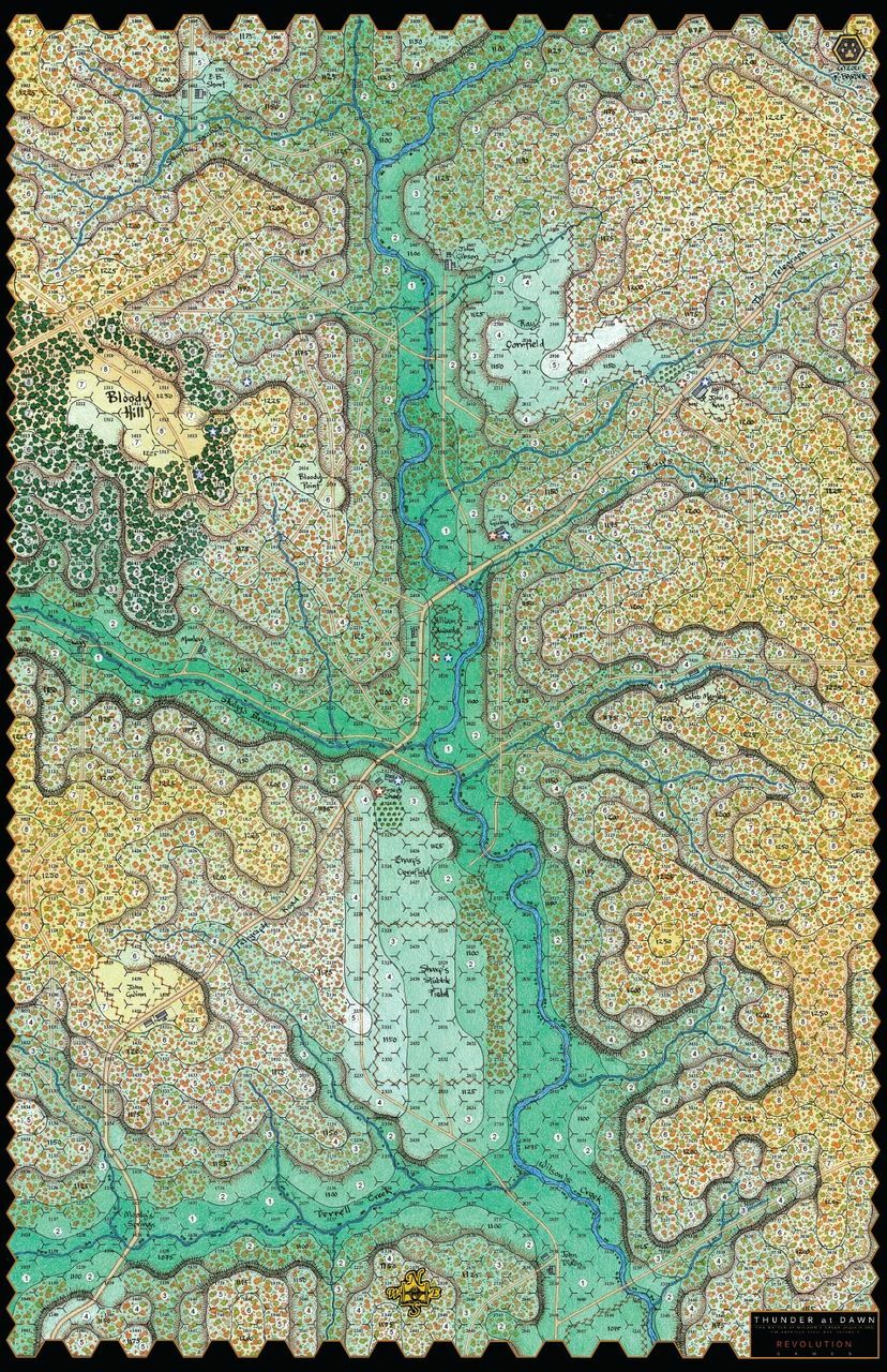 Revolution Wargames Thunder At Dawn: The Battle of Wilson’s Creek Ziploc Version